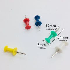 100PCS I-Shaped Cork Board Nails for Thumbnails Painting