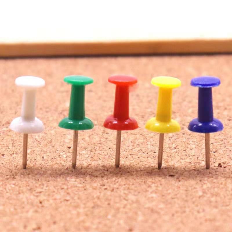 100PCS I-Shaped Cork Board Nails for Thumbnails Painting
