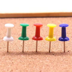 100PCS I-Shaped Cork Board Nails for Thumbnails Painting