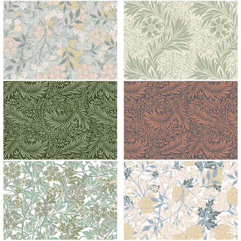 12 Sheets Retro Journal Paper for DIY Background, Gift for Women