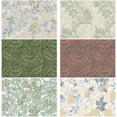 12 Sheets Retro Journal Paper for DIY Background, Gift for Women