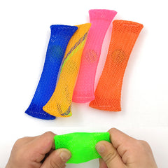 10pcs Fidget Toy Woven Mesh Tube Compression Decompression Adult Decompression