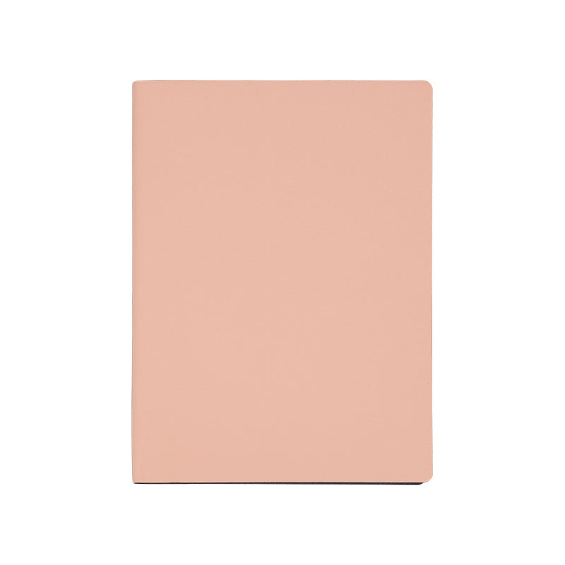 A5 Soft Leather Hardcover Notebook for Students