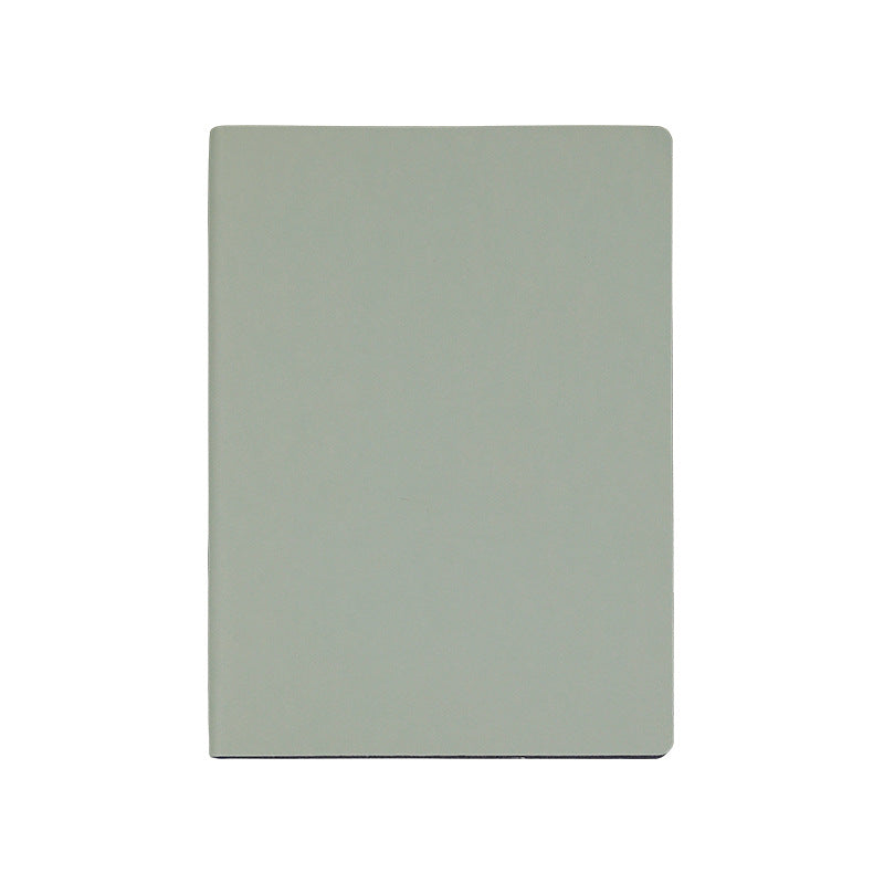 A5 Soft Leather Hardcover Notebook for Students