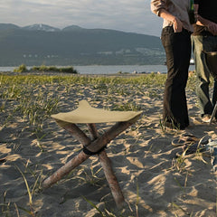 Portable Triangular Stool Cloth for Camping