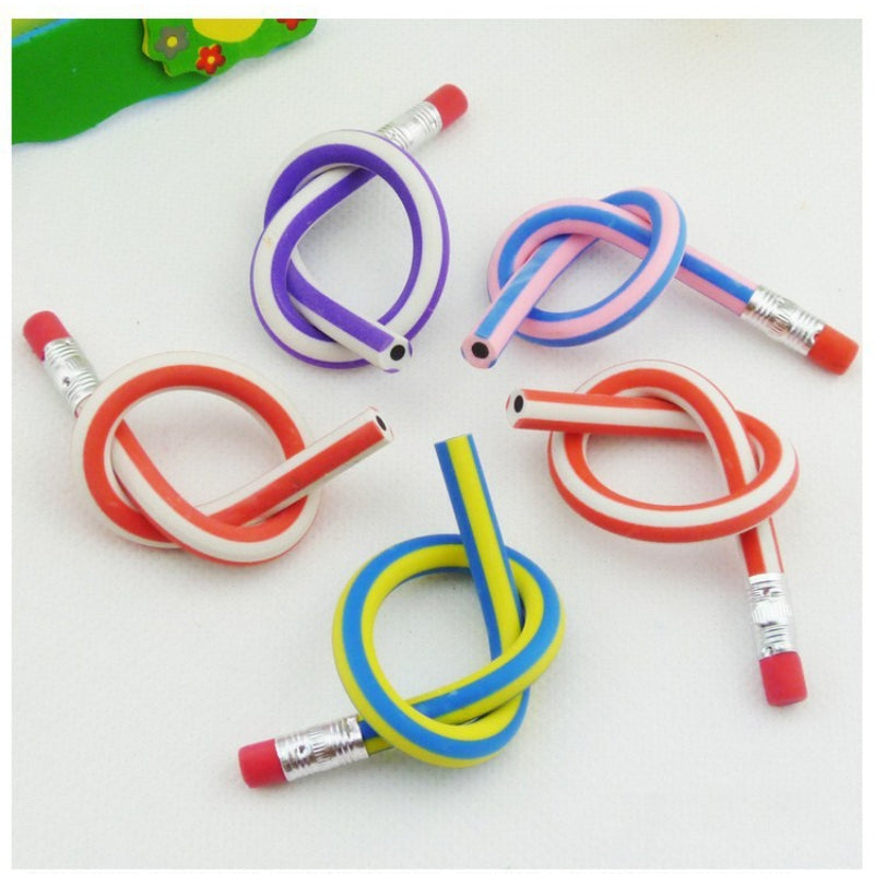 20pcs Metamorphous Pencil Bendable Soft Writing Prize for Students