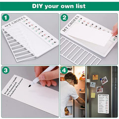 Chore Chart Memo Board Daily Reminder for School Home Office
