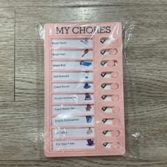 Chore Chart Memo Board Daily Reminder for School Home Office