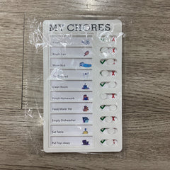 Chore Chart Memo Board Daily Reminder for School Home Office