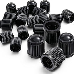 20pcs Valve Dust Caps for Car Motorbike Trucks - Blue Green