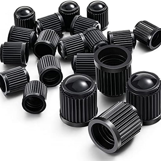 20pcs Valve Dust Caps for Car Motorbike Trucks - Blue Green