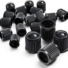20pcs Valve Dust Caps for Car Motorbike Trucks - Blue Green