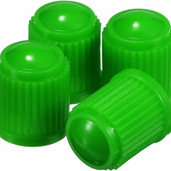 20pcs Valve Dust Caps for Car Motorbike Trucks - Blue Green
