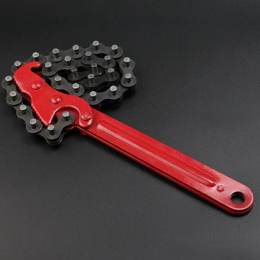 Chain Grid Wrench for Car Filter Element Installation