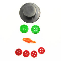 10pcs Interactive Christmas Snowman Toy Set with Accessories