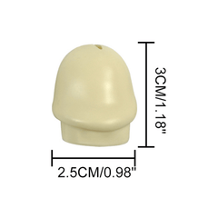 Self Closing Toothpaste Cap Dispenser for Adults - Portable Dustproof Squeezer