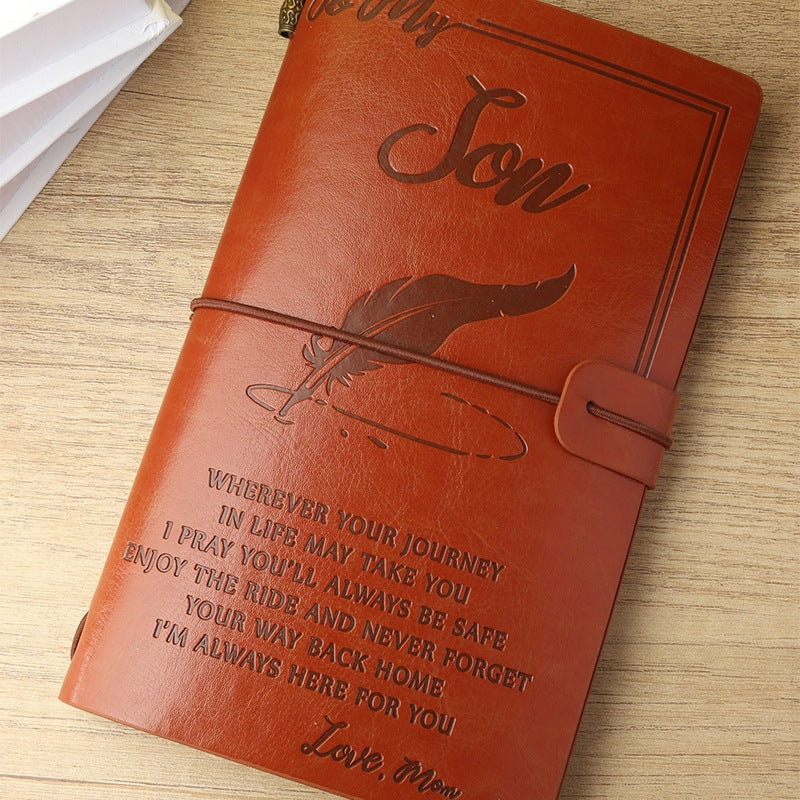 120 Pages Retro PU Leather Diary Notebook Sketch Book