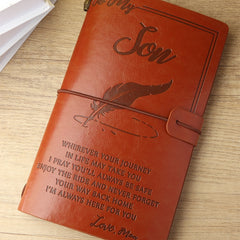120 Pages Retro PU Leather Diary Notebook Sketch Book