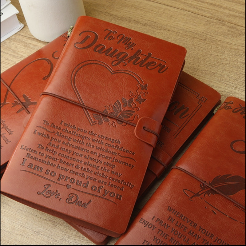 120 Pages Retro PU Leather Diary Notebook Sketch Book