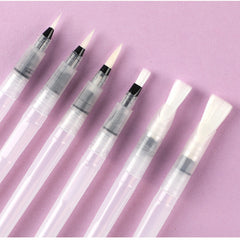 6pcs Water Pens Water soluble Colored Pencils