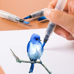 6pcs Water Pens Water soluble Colored Pencils