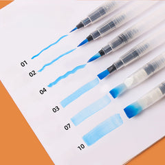 6pcs Water Pens Water soluble Colored Pencils