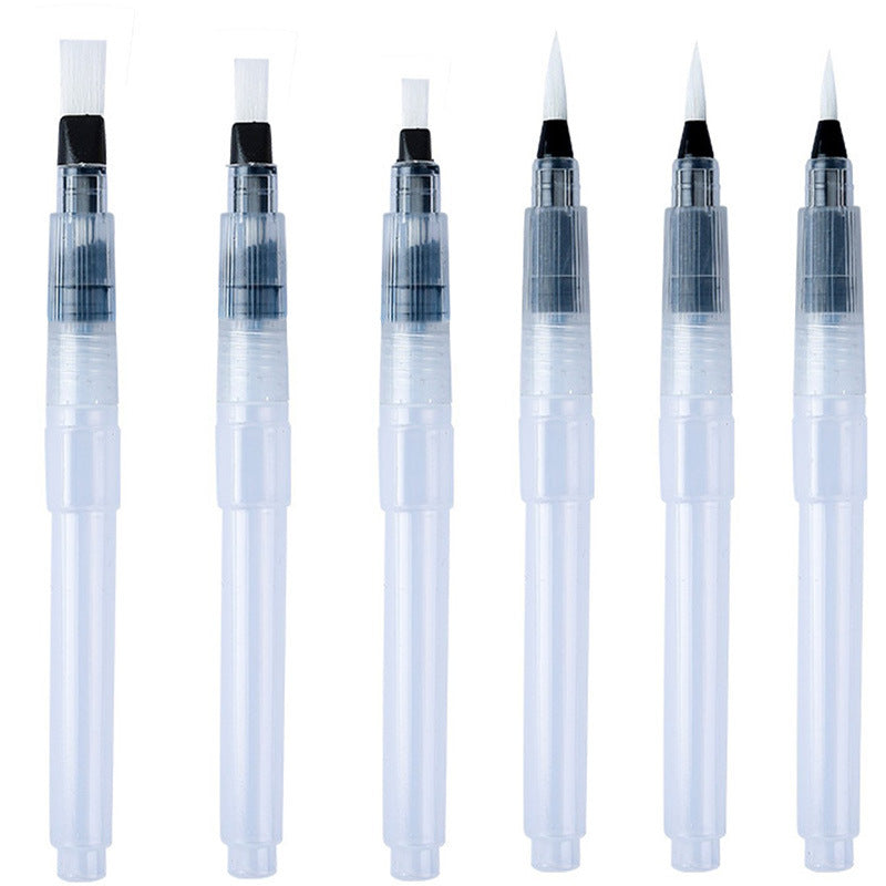6pcs Water Pens Water soluble Colored Pencils