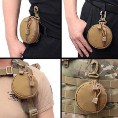 Waterproof Tactical Bag Key Coin Pouch Earphone Case