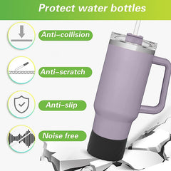 Silicone Cup Cover For 20Oz 30Oz 40Oz Tumbler Reusable Non-slip Cup Bottom Cover