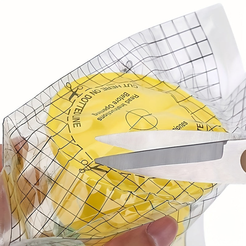 10pcs Disposable Fly Trapping Bag Non-toxic Fly Trap Bag with Bait