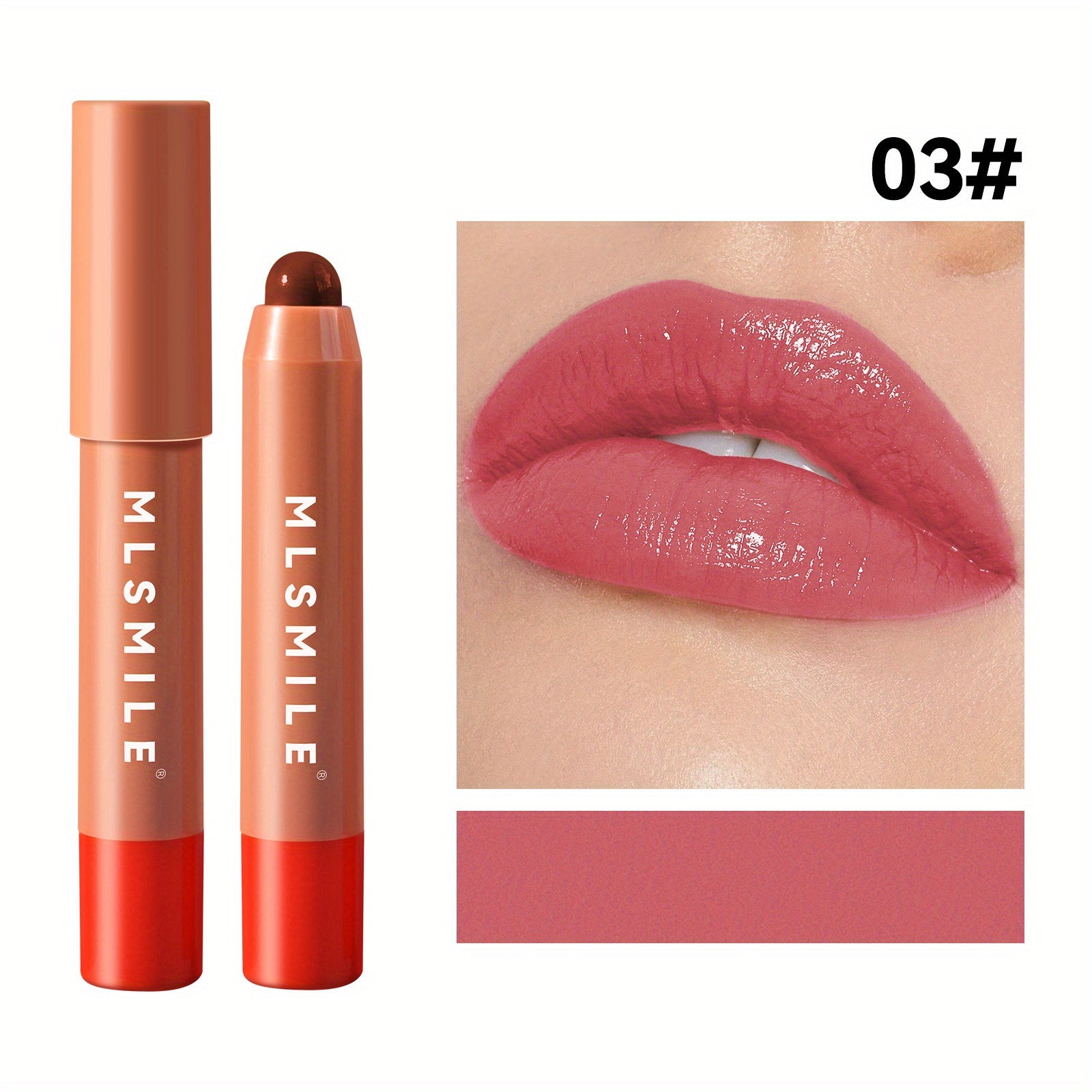 Moisturizing Glossy Waterproof Lipstick - Long Lasting Lip Gloss Pen