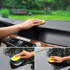 12pcs Car Foam Wax Applicator Pad with Microfiber Towel
