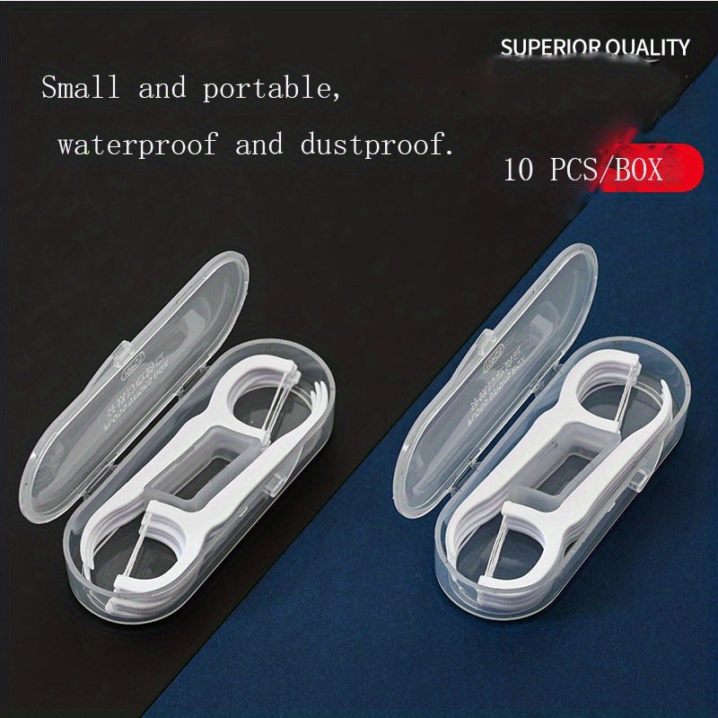 Bamboo Charcoal Dental Floss Box, High Tensile Fiber