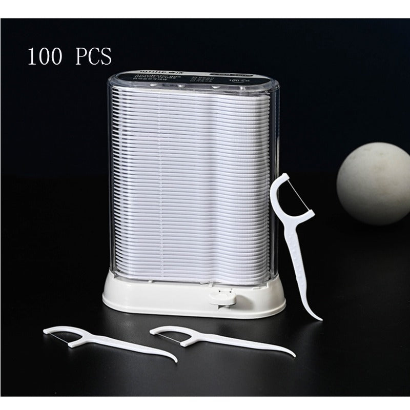 Bamboo Charcoal Dental Floss Box, High Tensile Fiber