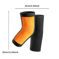 Suede Lined Knee Pads Winter Warm Adult Knee Support Pads