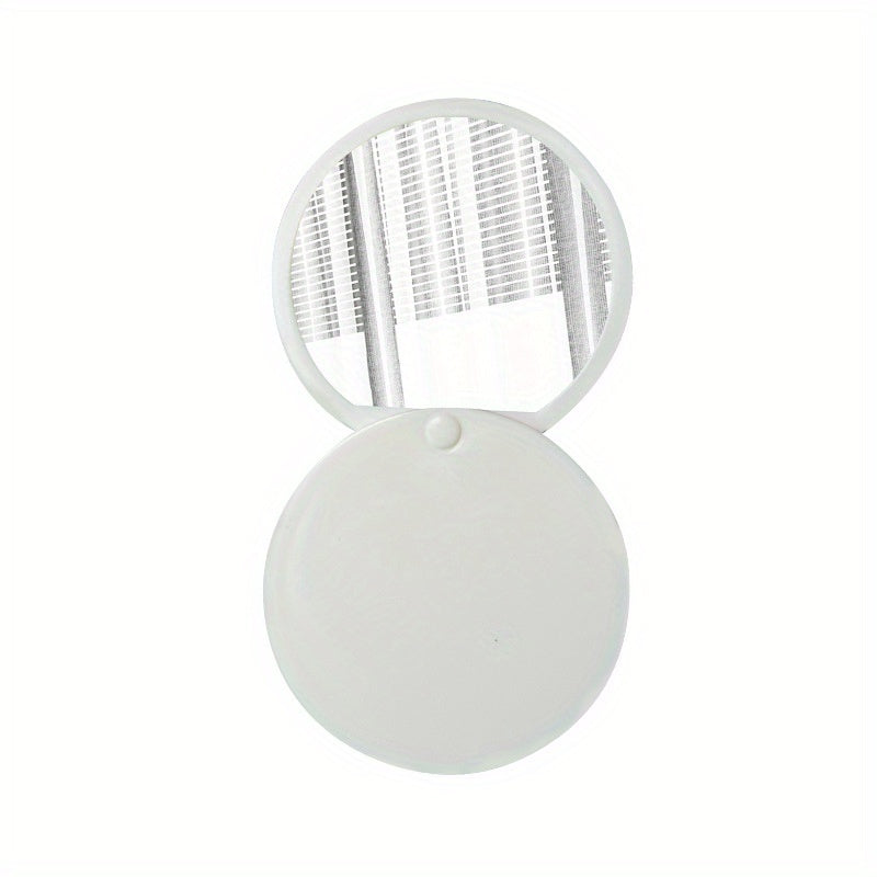 Mini Round Travel Mirror for Girls Compact Handheld Makeup Mirror