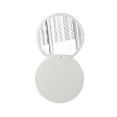 Mini Round Travel Mirror for Girls Compact Handheld Makeup Mirror