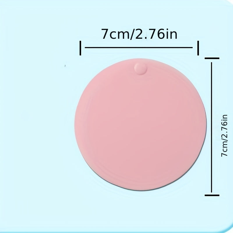 Mini Round Travel Mirror for Girls Compact Handheld Makeup Mirror
