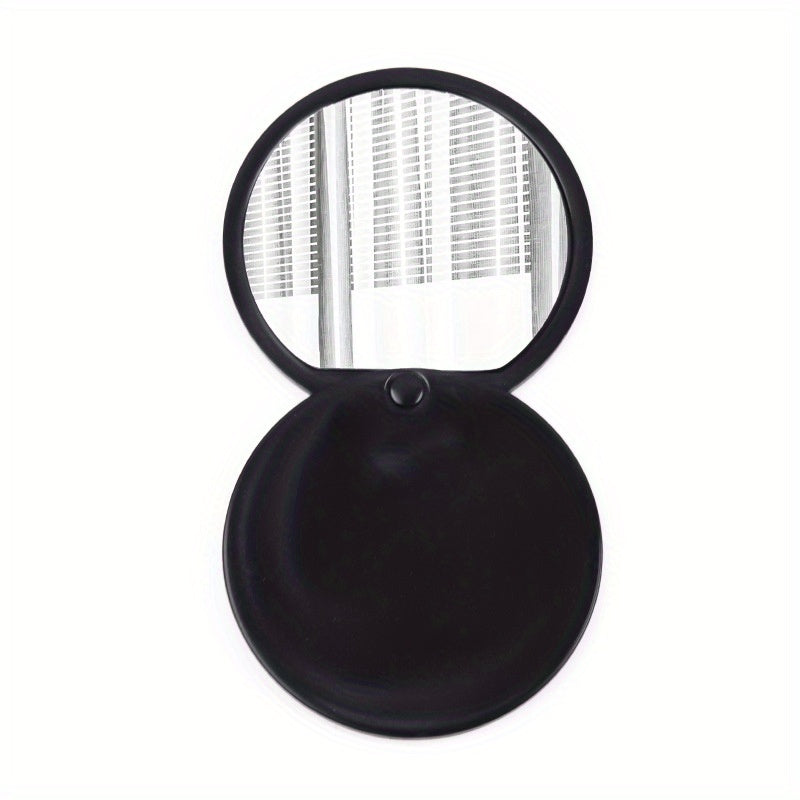 Mini Round Travel Mirror for Girls Compact Handheld Makeup Mirror