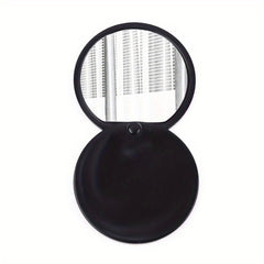 Mini Round Travel Mirror for Girls Compact Handheld Makeup Mirror