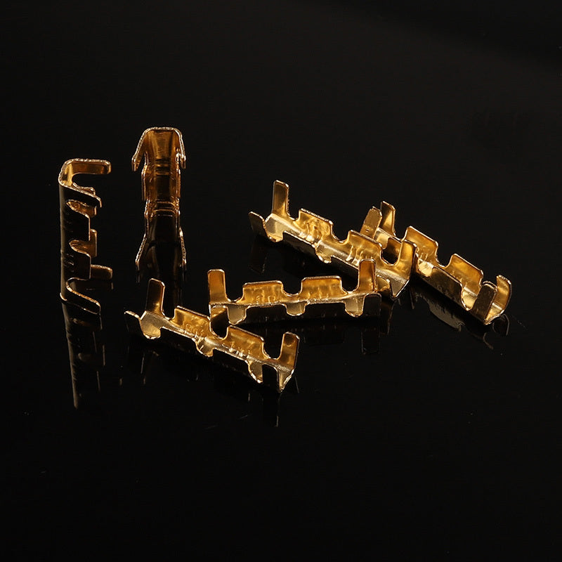100pcs U Shaped Terminal Tab Cold Inserts Connectors 0.3-1.5mm2