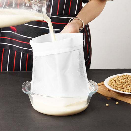 Soy Milk Filter Bag Gauze Fine Kitchen Household Juice Wine Filter Bag