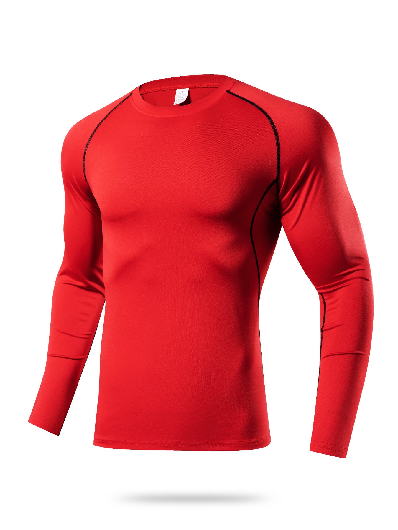 Men's Workout Shirt High Stretch Compression Base Layer