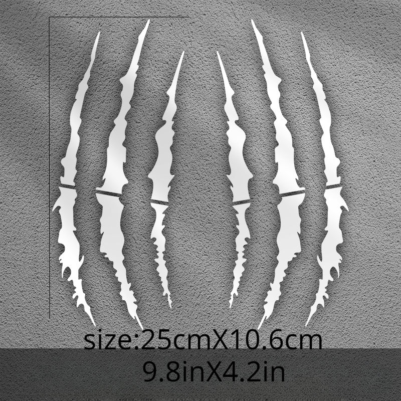 Car Stickers Waterproof Scratch Stickers Light Eyebrow Stickers