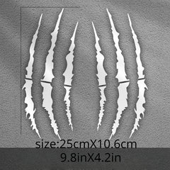 Car Stickers Waterproof Scratch Stickers Light Eyebrow Stickers