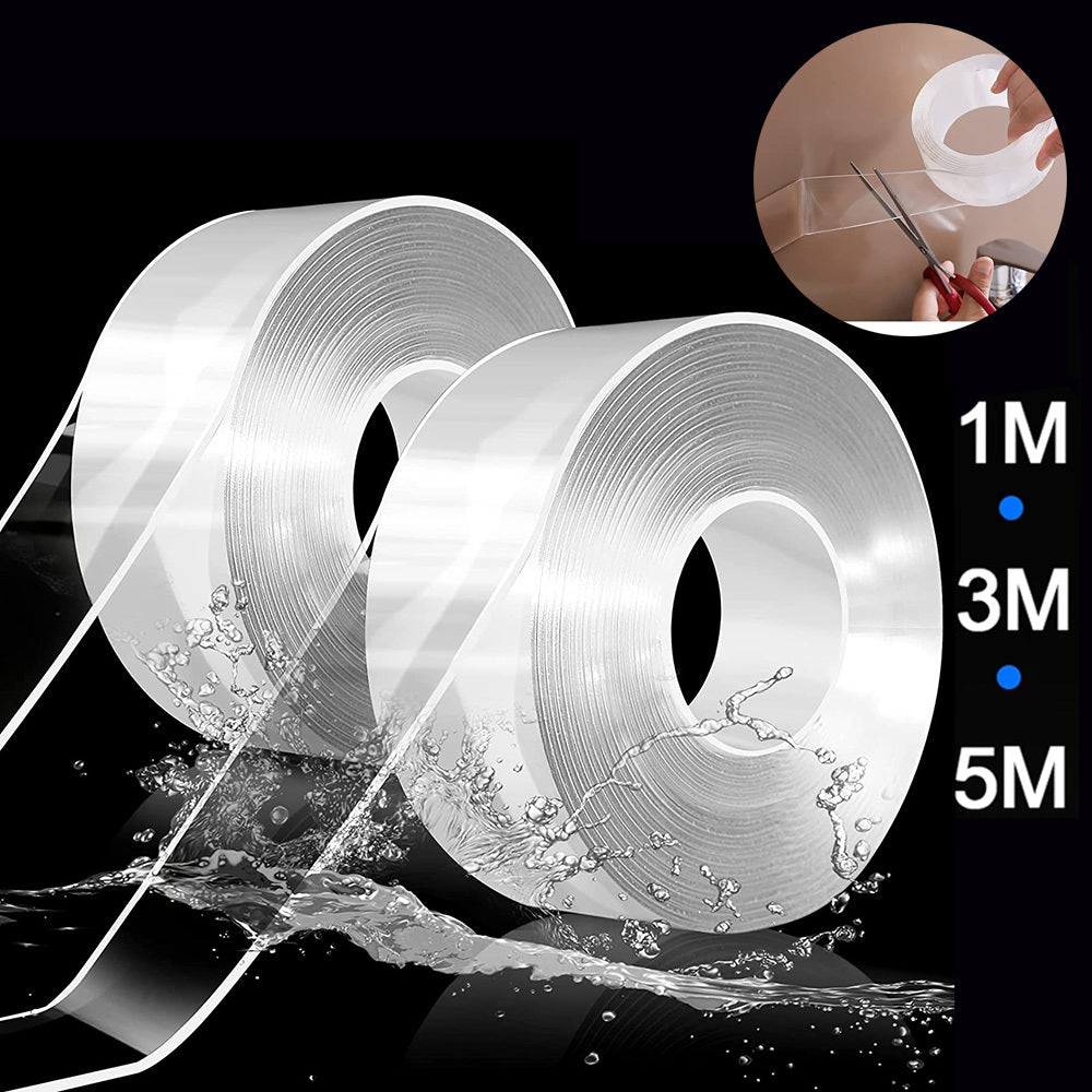 Washable Reusable Double Sided Nano Tape Adhesive