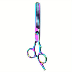 Rainbow Hair Cutting Scissors Hair Thinning Shears - Professional Grade