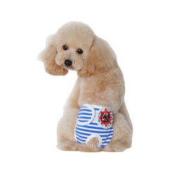 3 Pack Female Dog Diaper Pants Washable Reusable Sanitary Pants