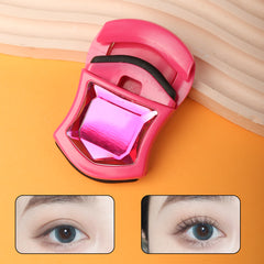 2pcs Brow Eyelash Clip Set Brow Scissors Brush Eyelash Curler Curling M