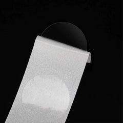 1000pcs 2roll Transparent Circular Self Adhesive Sticker Seal Label